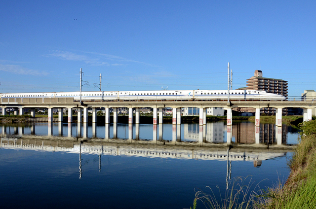 0928・12江井ヶ島N700A水鏡.JPG