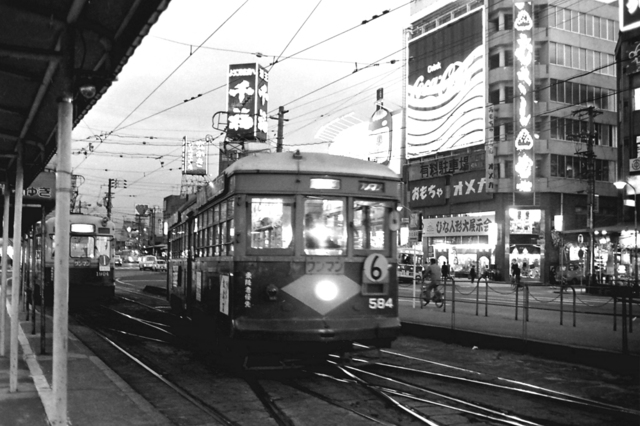 広電584広島駅前夕方.JPG